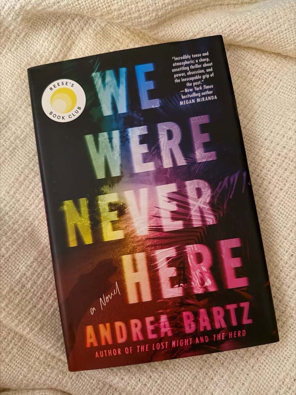 We Were Never Here By Andrea Bartz Hardcover Book